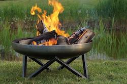 Brasero de jardín