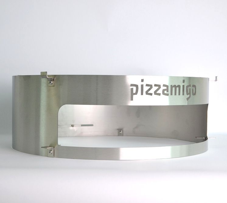 horno para pizza de acero inoxidable
